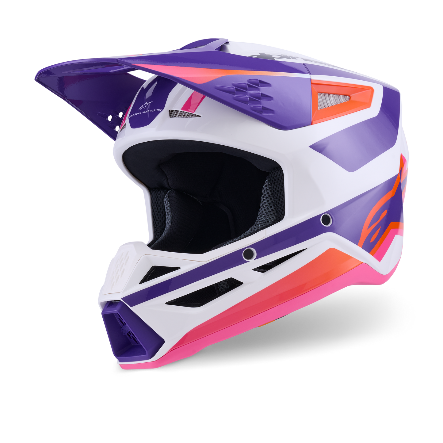 Supertech M3 Heat White/Purple/Pink