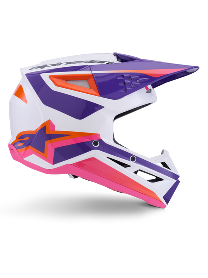 Supertech M3 Heat White/Purple/Pink