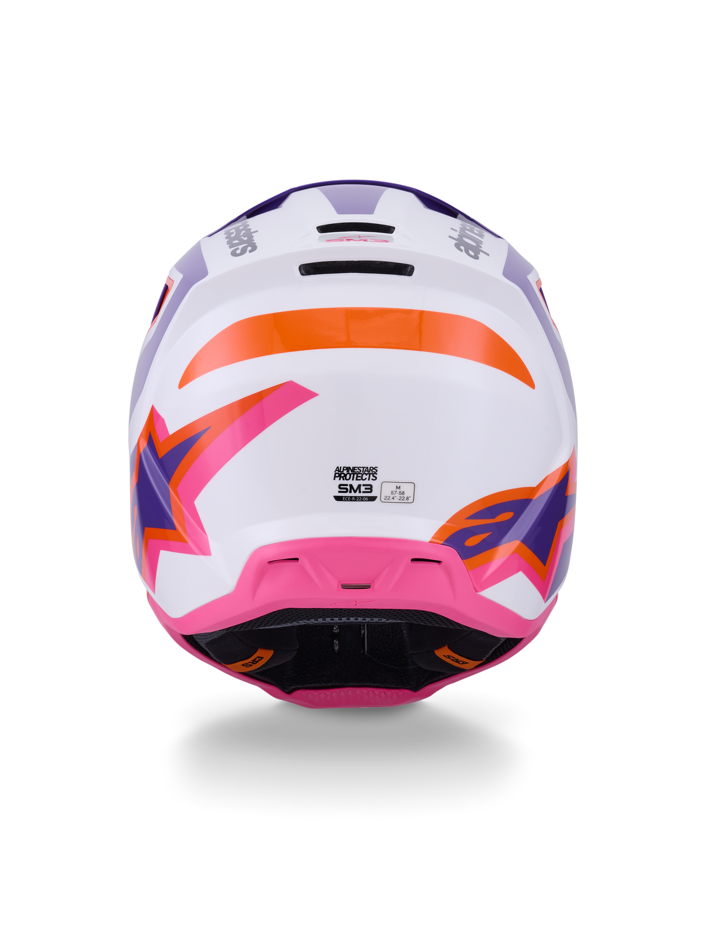Supertech M3 Heat White/Purple/Pink