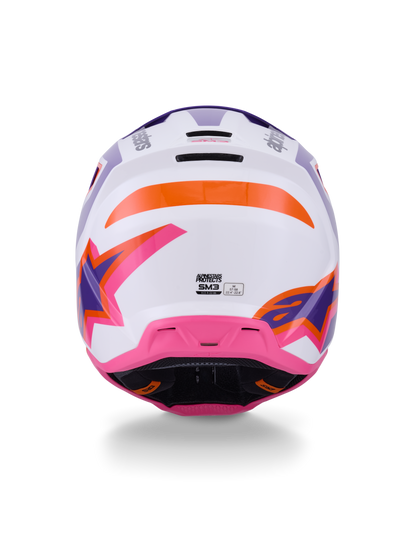 Supertech M3 Heat White/Purple/Pink