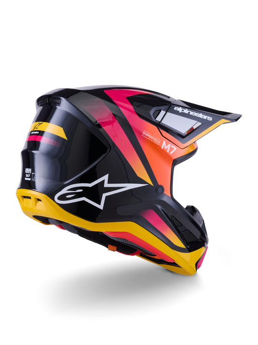 Supertech M7 Rise Black/Yellow/Pink