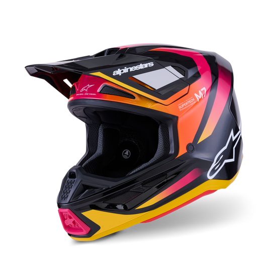 Supertech M7 Rise Black/Yellow/Pink