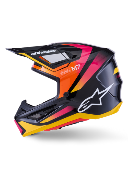 Supertech M7 Rise Black/Yellow/Pink