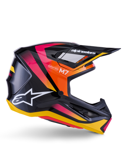 Supertech M7 Rise Black/Yellow/Pink