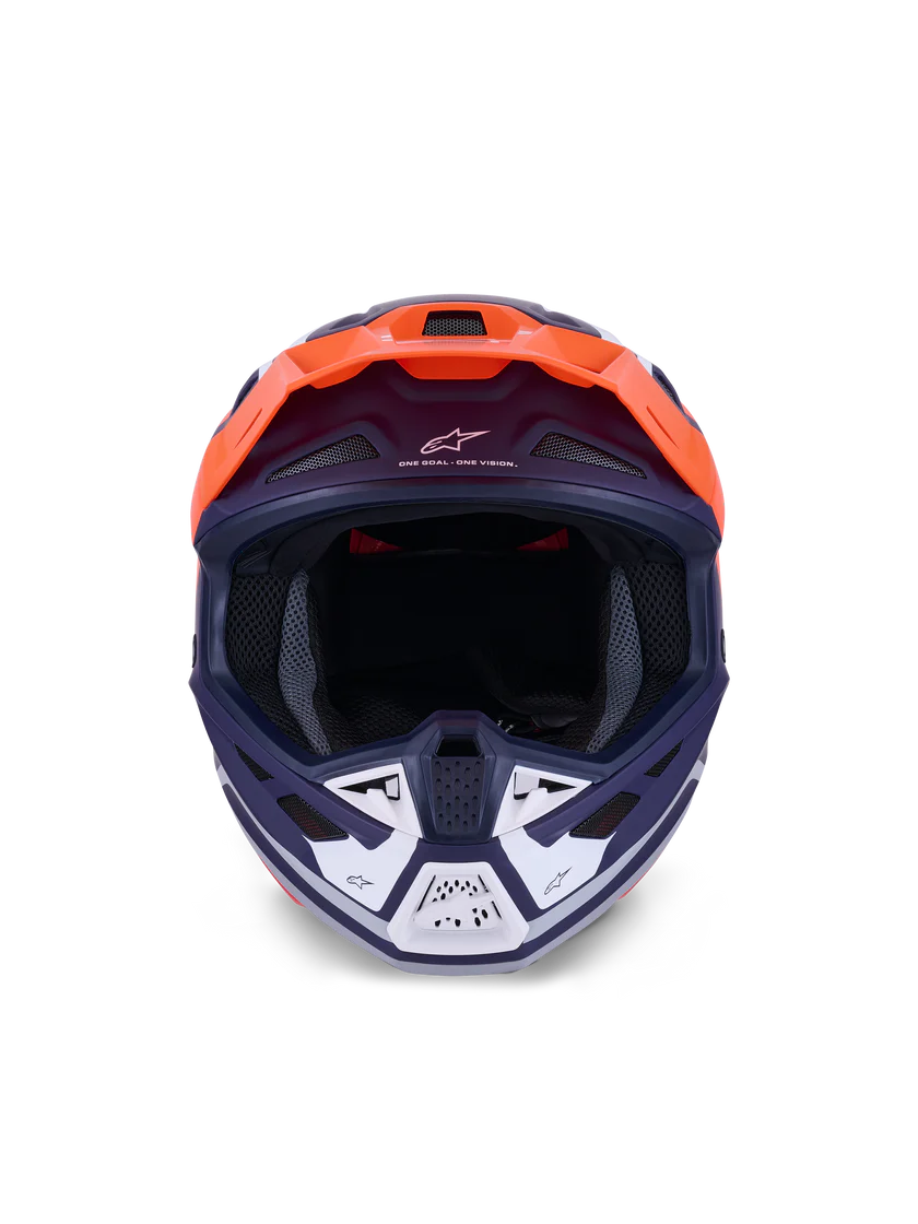 Supertech M7 Core Helmet Orange/Blue Matte ECE06