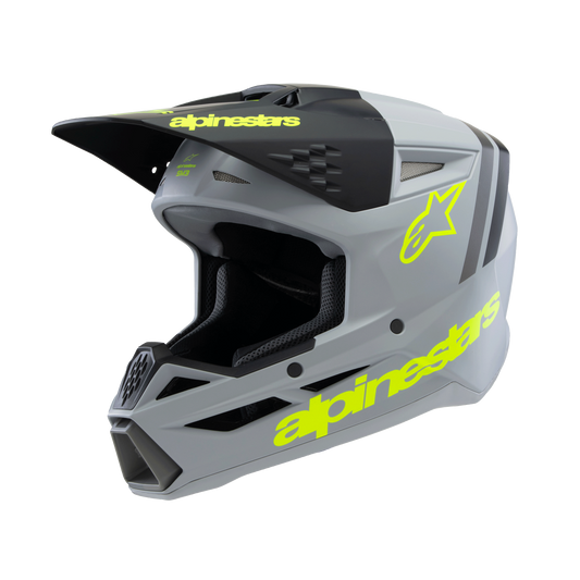 Supertech M3 (Youth) Radium Helmet Green/Black/Yellow