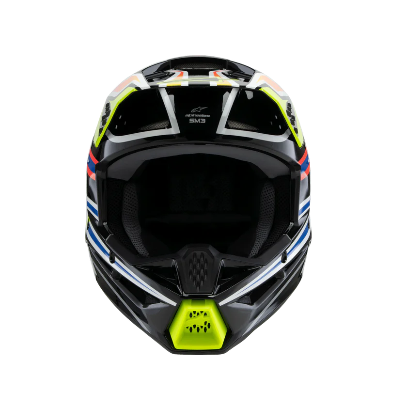 Supertech M3 (Youth) Wurx Helmet Black/Yellow/Blue/Red
