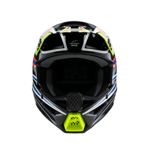 Supertech M3 (Youth) Wurx Helmet Black/Yellow/Blue/Red