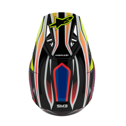 Supertech M3 (Youth) Wurx Helmet Black/Yellow/Blue/Red
