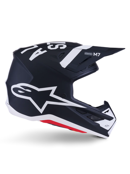 Supertech M7 Dasher Helmet Black/White Matte ECE06