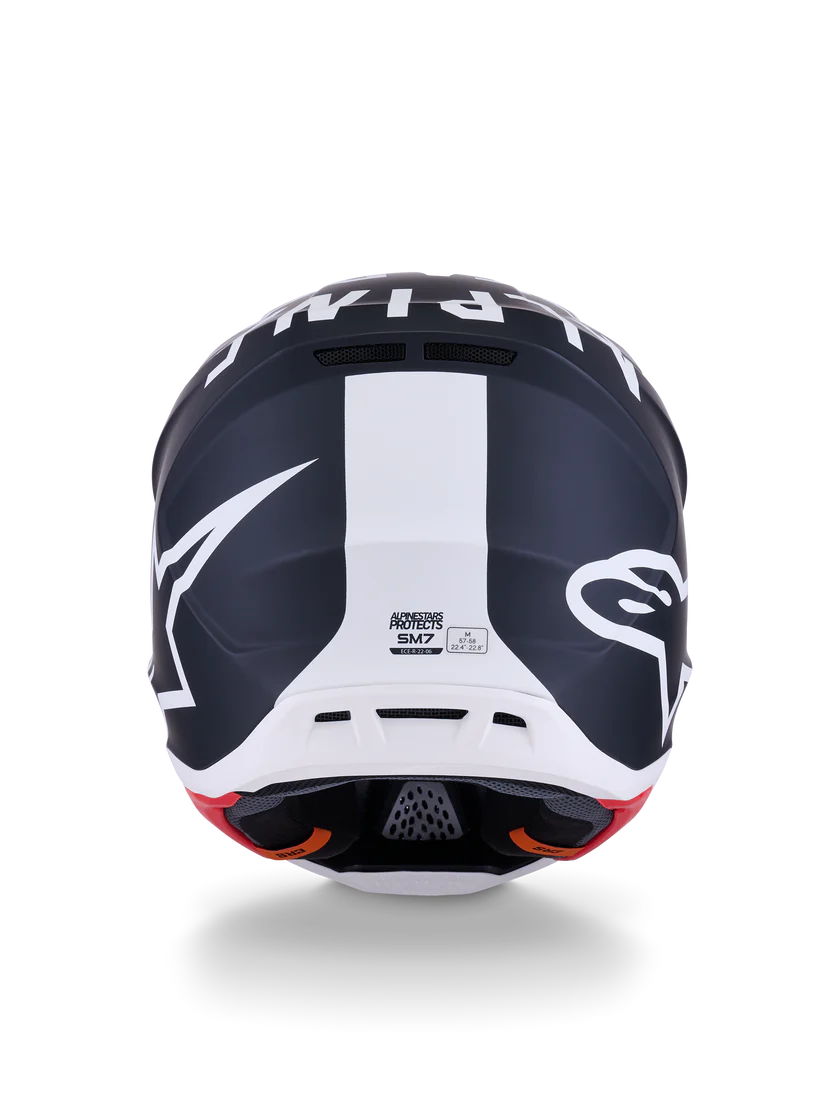 Supertech M7 Dasher Helmet Black/White Matte ECE06