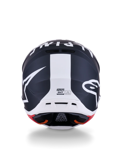 Supertech M7 Dasher Helmet Black/White Matte ECE06