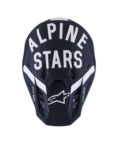 Supertech M7 Dasher Helmet Black/White Matte ECE06