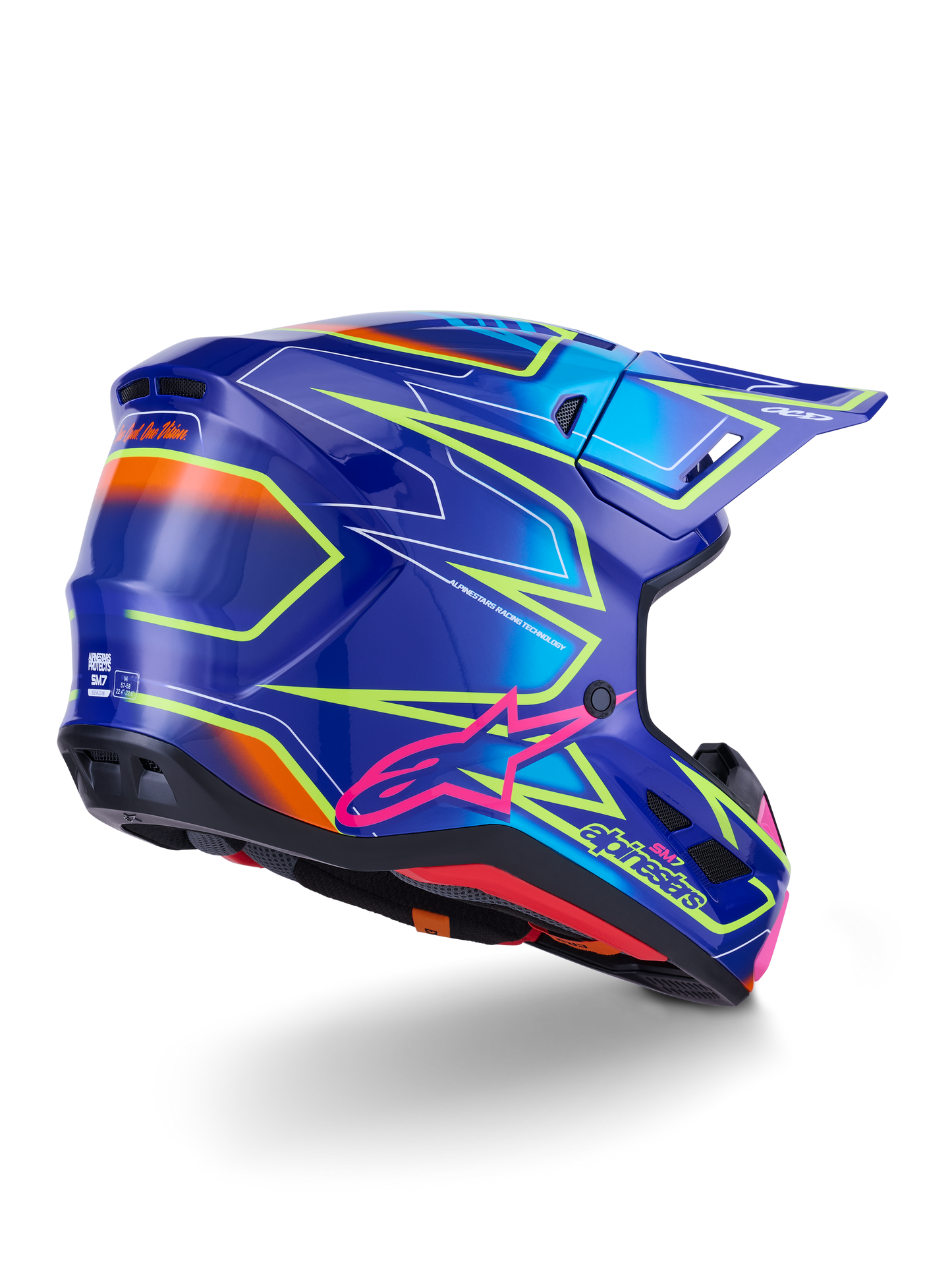 Supertech M7 Cast Blue/Pink/Yellow
