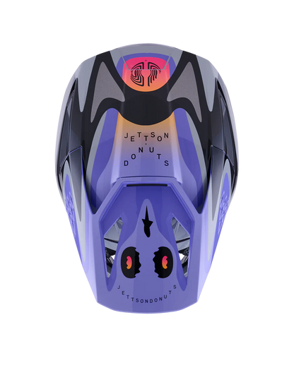 Supertech M3 (Youth) Jettson Helmet Grey/Purple/Black ECE06