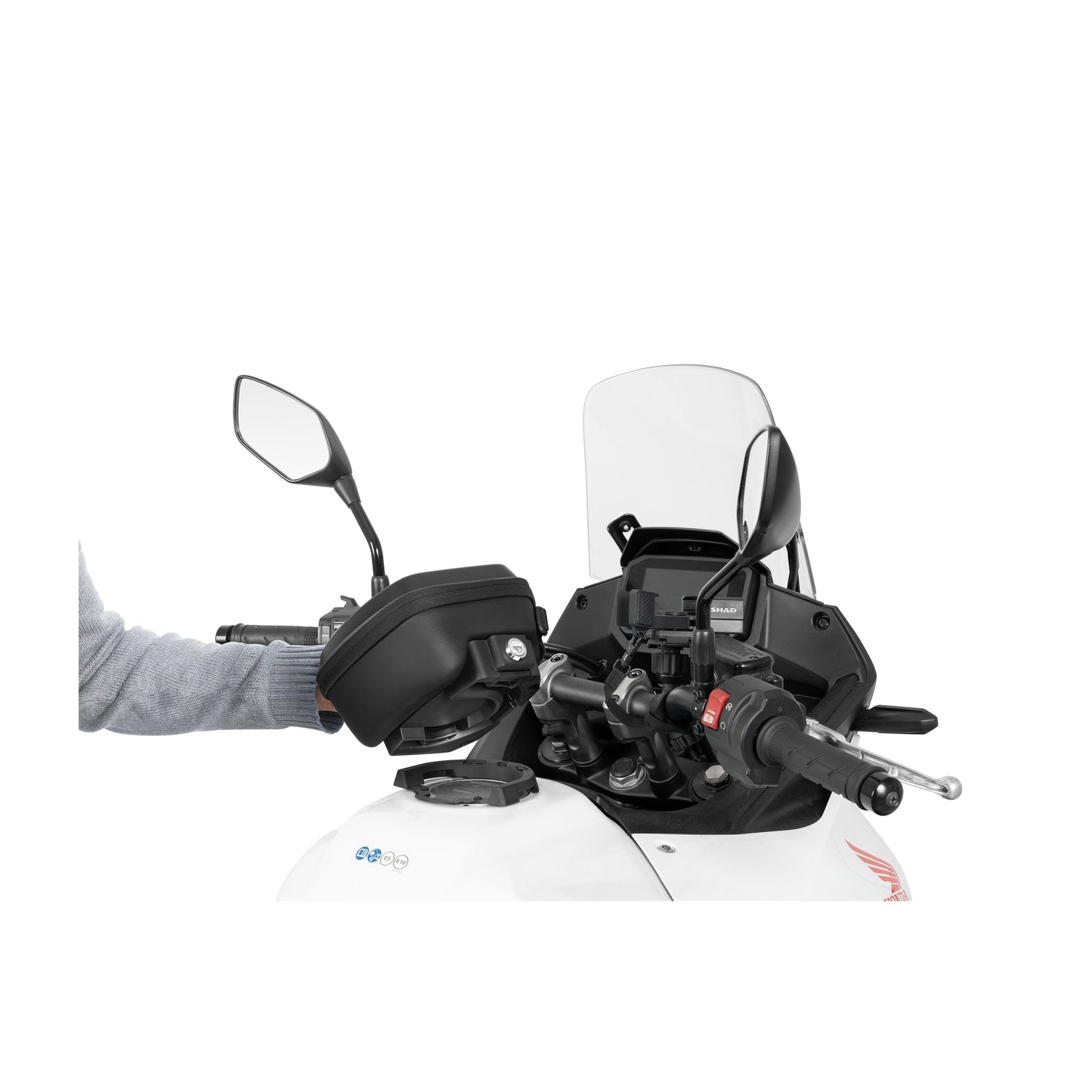 Shad Click System Tank Adapter All Kawasaki Models