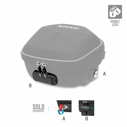 Shad Click System Tank Bag 3L SE02