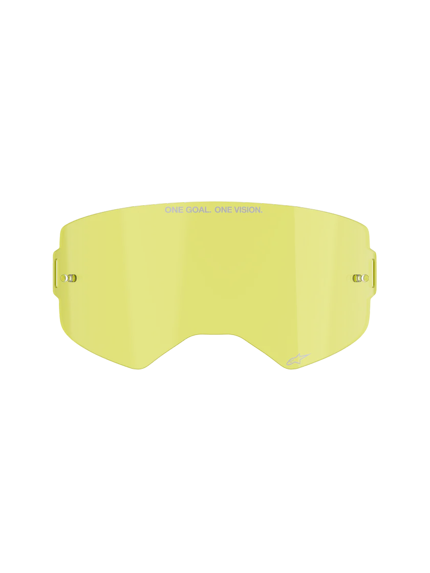 Alpinestars Supertech Replacement Goggle Lens Clear Yellow