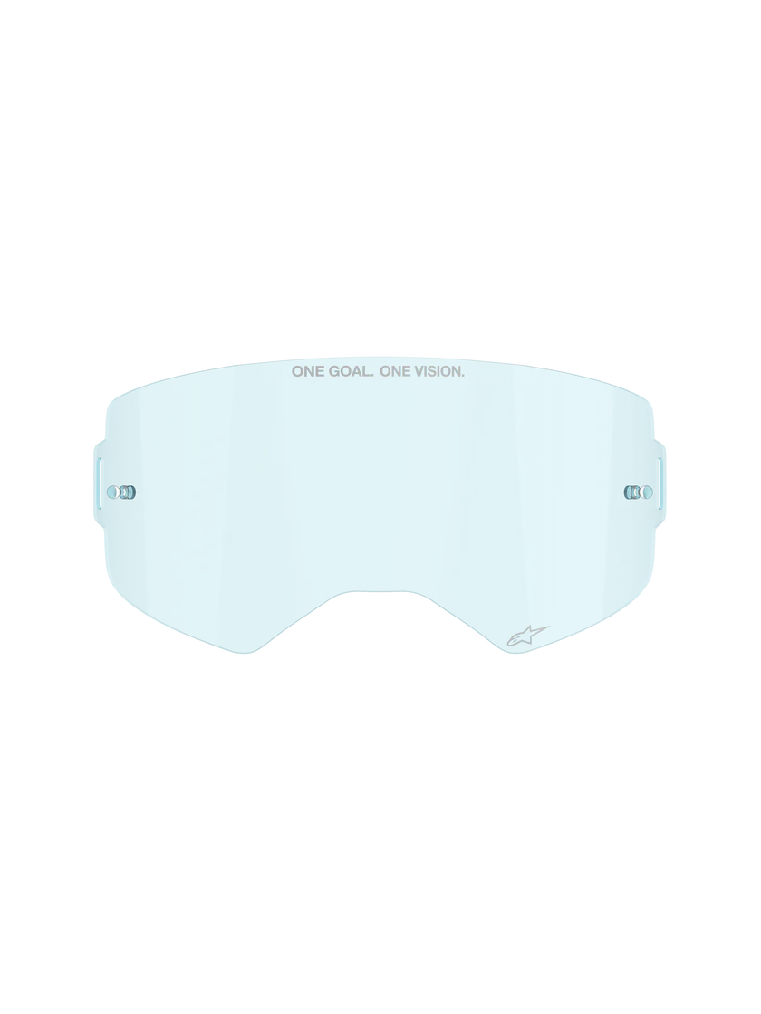 Alpinestars Supertech Replacement Goggle Lens Clear Blue