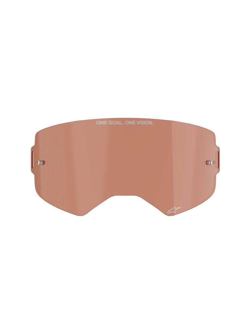 Alpinestars Supertech Replacement Goggle Lens Clear Afterburn