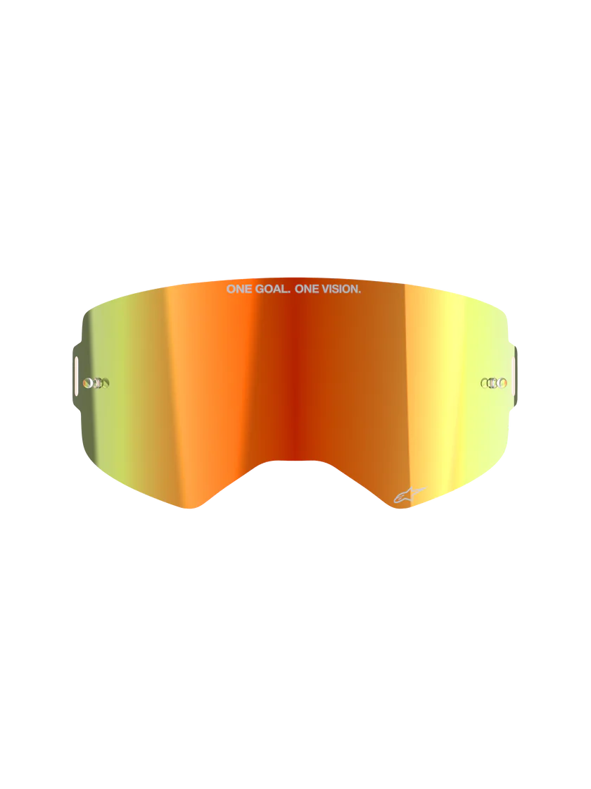 Alpinestars Supertech Replacement Goggle Mirror Red