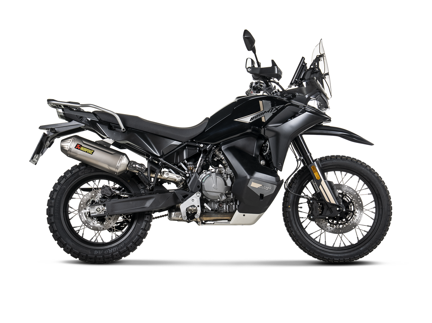 Akrapovic Slip On Titanium CF MOTO 800MT-X