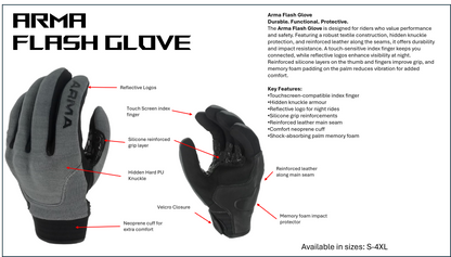 Arma Flash Glove - Anthracite