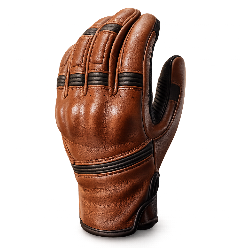 ARMA Mora Leather Gloves - Camel Brown