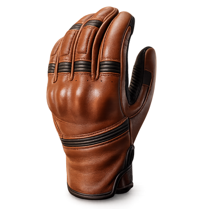 ARMA Mora Leather Gloves - Camel Brown