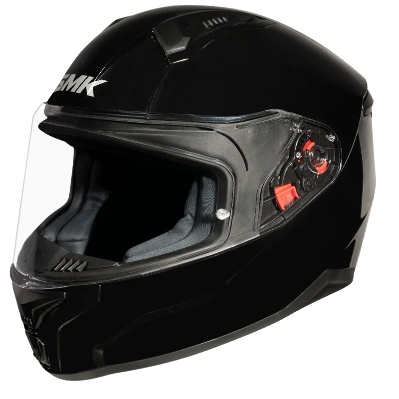 SMK Bionic Black Helmet GL200