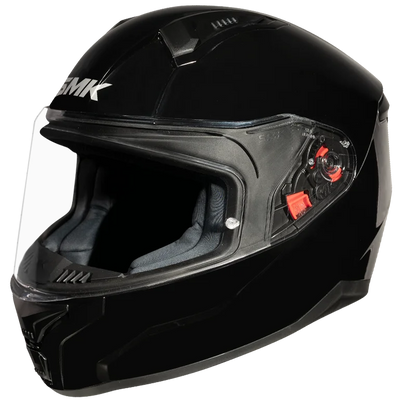 SMK Bionic Black Helmet GL200