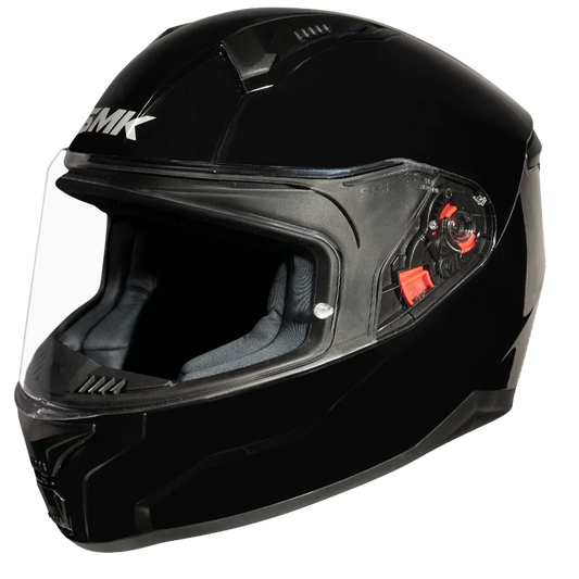 SMK Bionic Black Helmet GL200