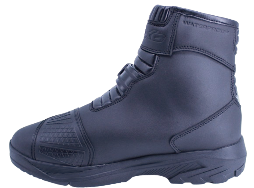 Nexo BT-0382 Short Adventure Boot - Black (SINGLE STRAP)