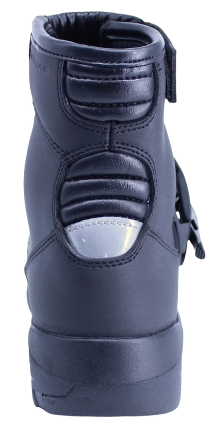 Nexo BT-0382 Short Adventure Boot - Black (SINGLE STRAP)