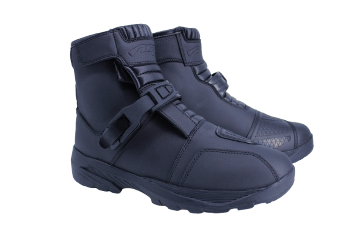 Nexo BT-0382 Short Adventure Boot - Black (SINGLE STRAP)