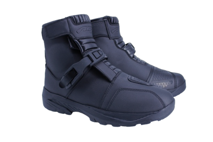Nexo BT-0382 Short Adventure Boot - Black (SINGLE STRAP)
