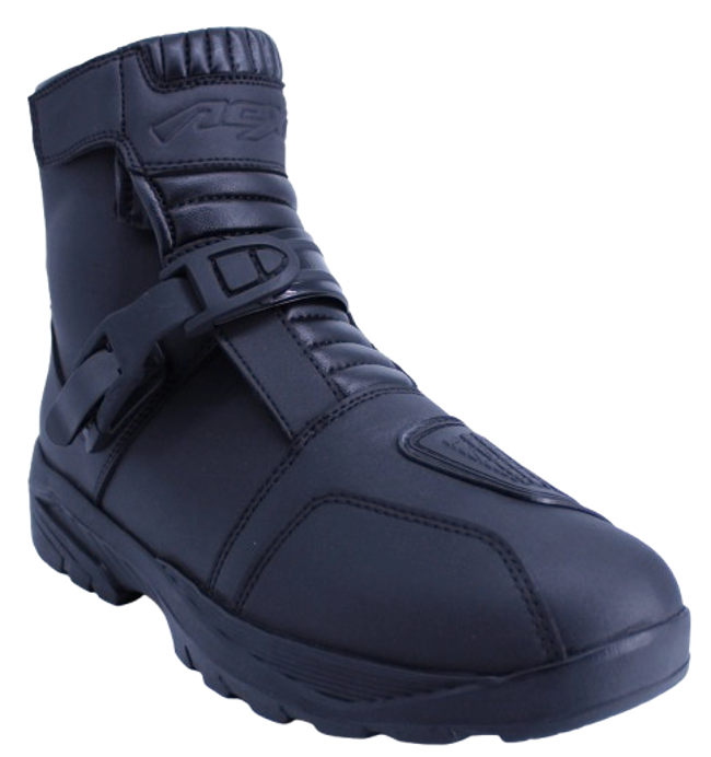 Nexo BT-0382 Short Adventure Boot - Black (SINGLE STRAP)