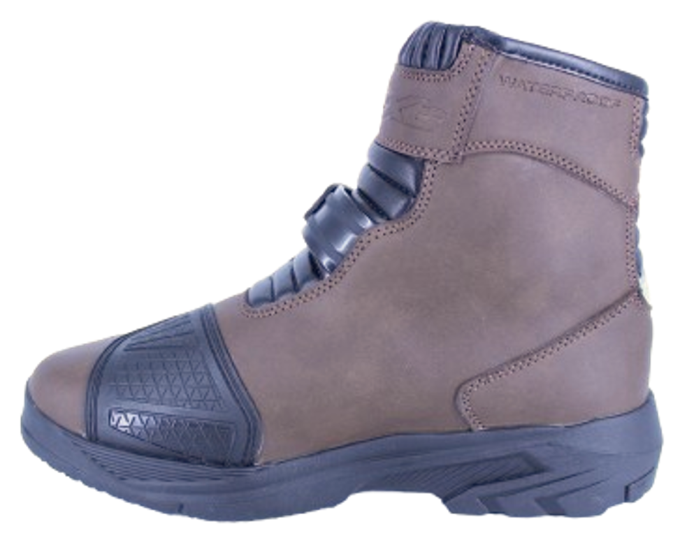 Nexo BT-0382 Short Adventure Boot - Brown (SINGLE STRAP)