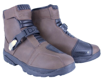 Nexo BT-0382 Short Adventure Boot - Brown (SINGLE STRAP)