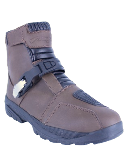 Nexo BT-0382 Short Adventure Boot - Brown (SINGLE STRAP)