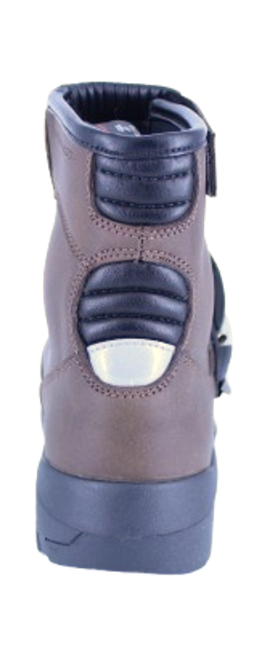 Nexo BT-0382 Short Adventure Boot - Brown (SINGLE STRAP)