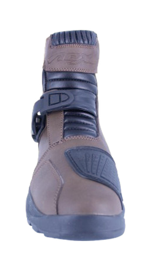 Nexo BT-0382 Short Adventure Boot - Brown (SINGLE STRAP)
