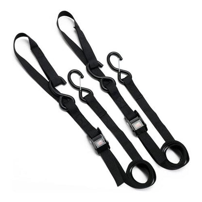 Dirt Freak T2 Cambuckle Tiedown Black (set of 2)