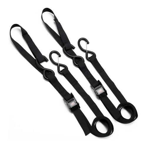 Dirt Freak T2 Cambuckle Tiedown Black (set of 2)