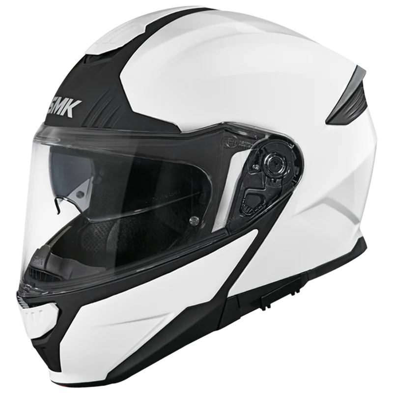 SMK Gullwing Gloss White Helmet GL100