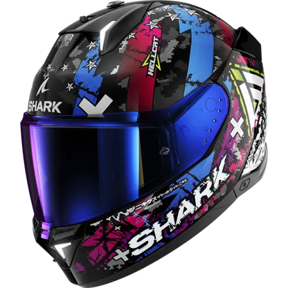 Shark Skwal i3 Hellcat KUB - Extra Blue Visor Included
