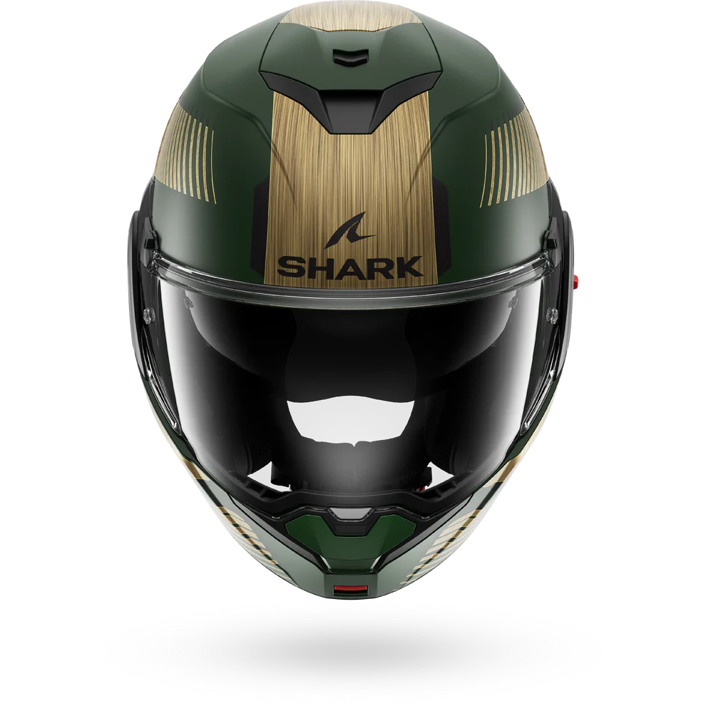 Shark OXO Sikter Matte Green/Chrome Gold