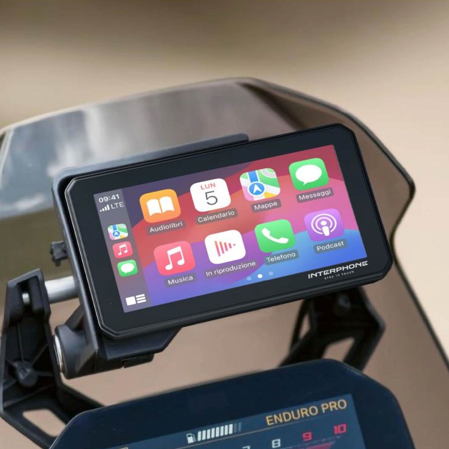 Interphone SYNC55B Carplay & Android Auto for BMW Motorcycles