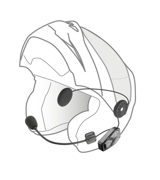 Interphone U-Com 3 Bluetooth Headset (Single Unit)