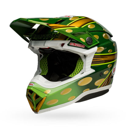 Bell Moto-10 Spherical McGraph Replica Gold/Green